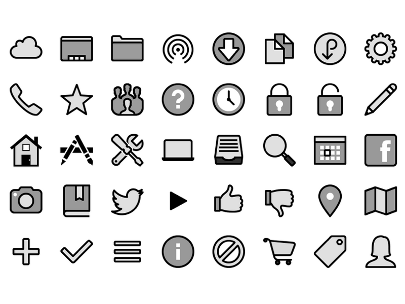 800x600 Yosemite Icon Pack Free Png And Icons Freebie