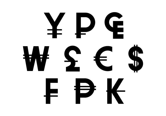 700x490 Free Currency Symbol Icon Vector