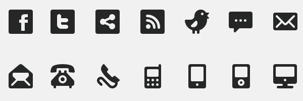 600x200 Free Pictogram And Symbols Sign Icon Sets