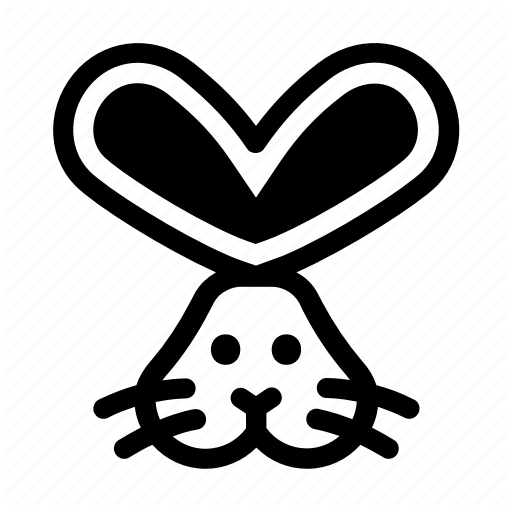 512x512 Animal, Bunny, Cosmetic, Cruelty, Free, Symbols, Vegan Icon