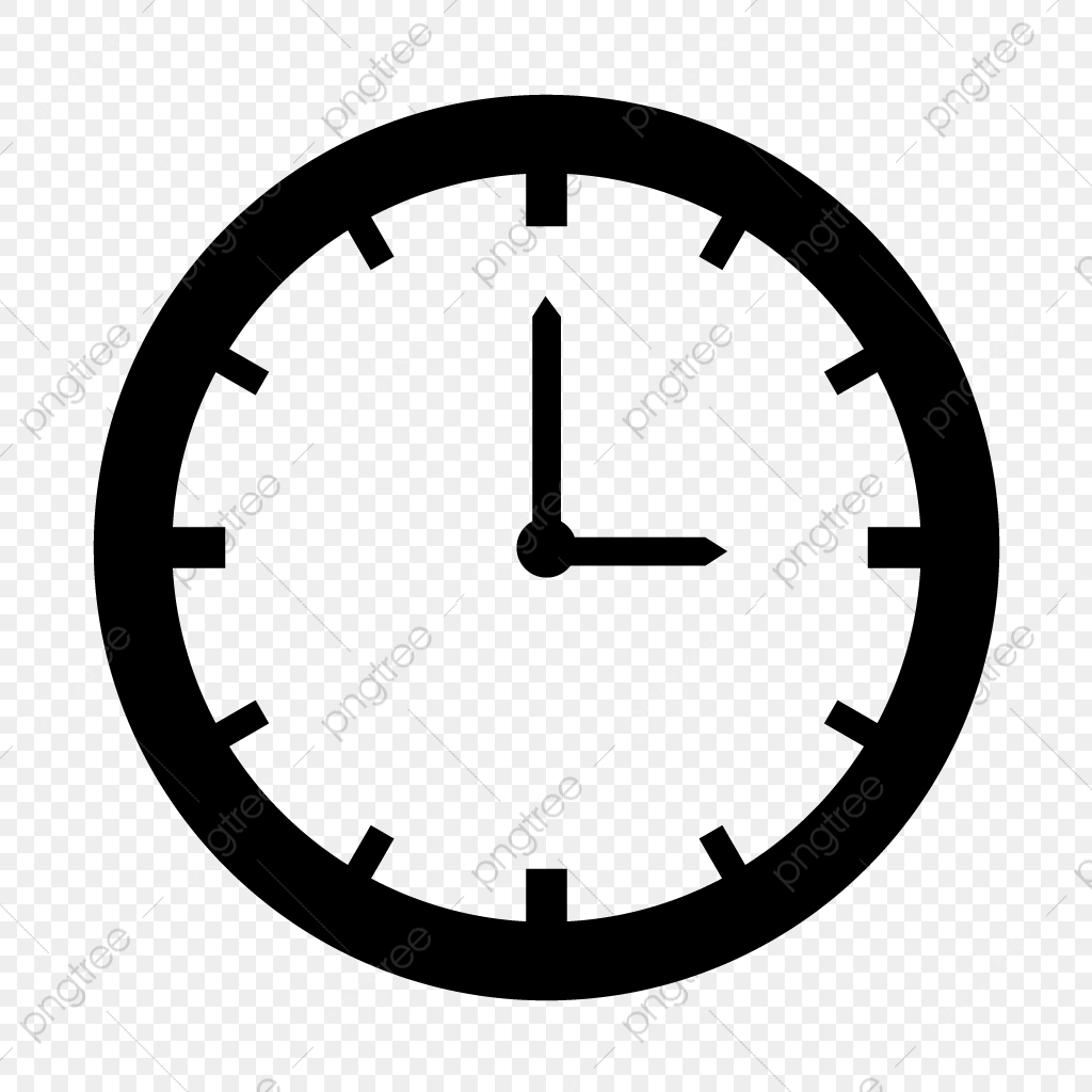 1024x1024 Vector Clock Icon, Clock, Time, Timer Png And Vector