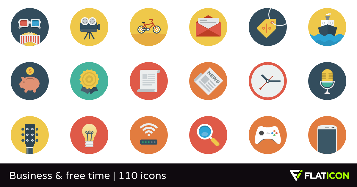 1200x630 Business Free Time Free Icons