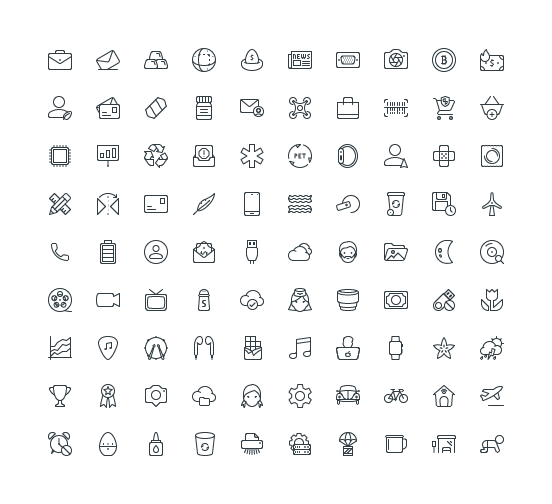 552x504 Free Vector Icons Sets Those Icons