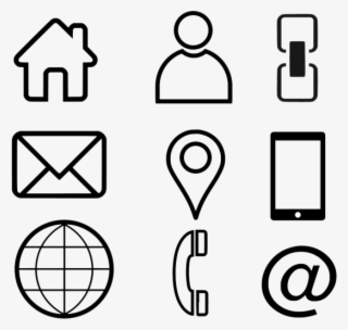 320x304 Business Card Icons Png, Transparent Business Card Icons Png Image