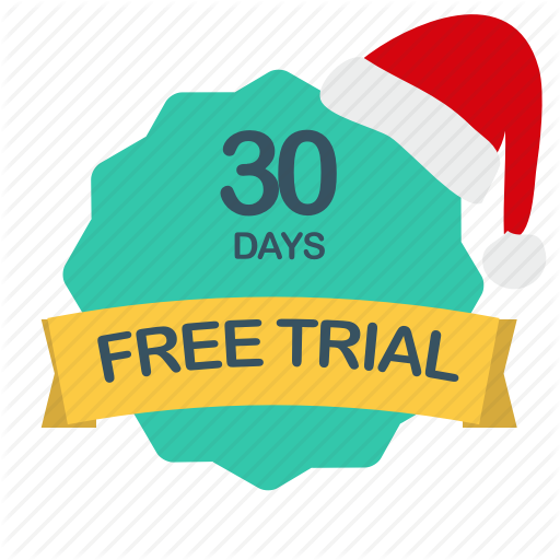 512x512 Christmas, Days, Free, Trial Icon