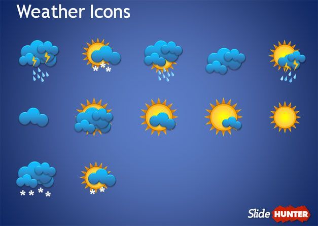 627x445 Weather Icons Free Download Weather Icons Powerpoint Template
