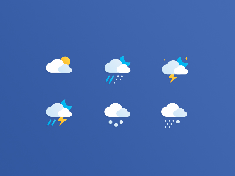 800x600 Free Weather Icons Formats
