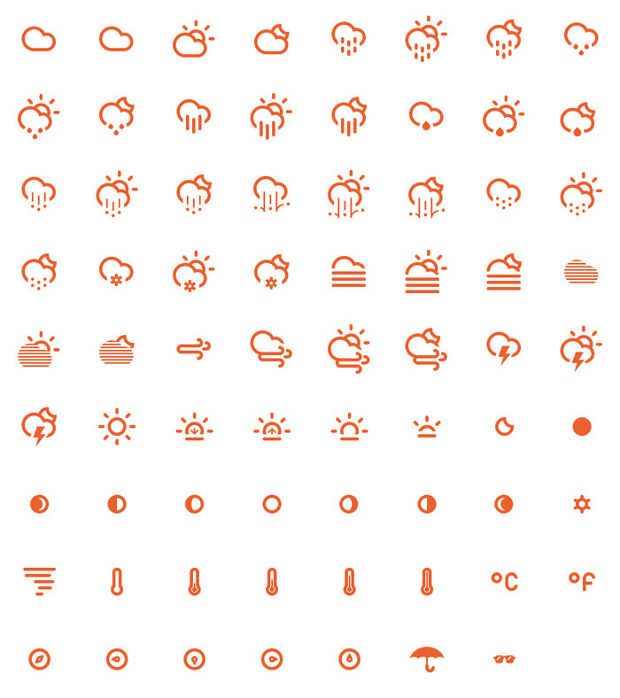 700x788 Free Weather Icon Sets To Download