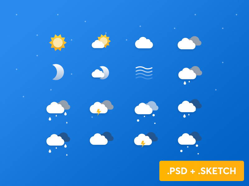 800x600 Free Weather Icons