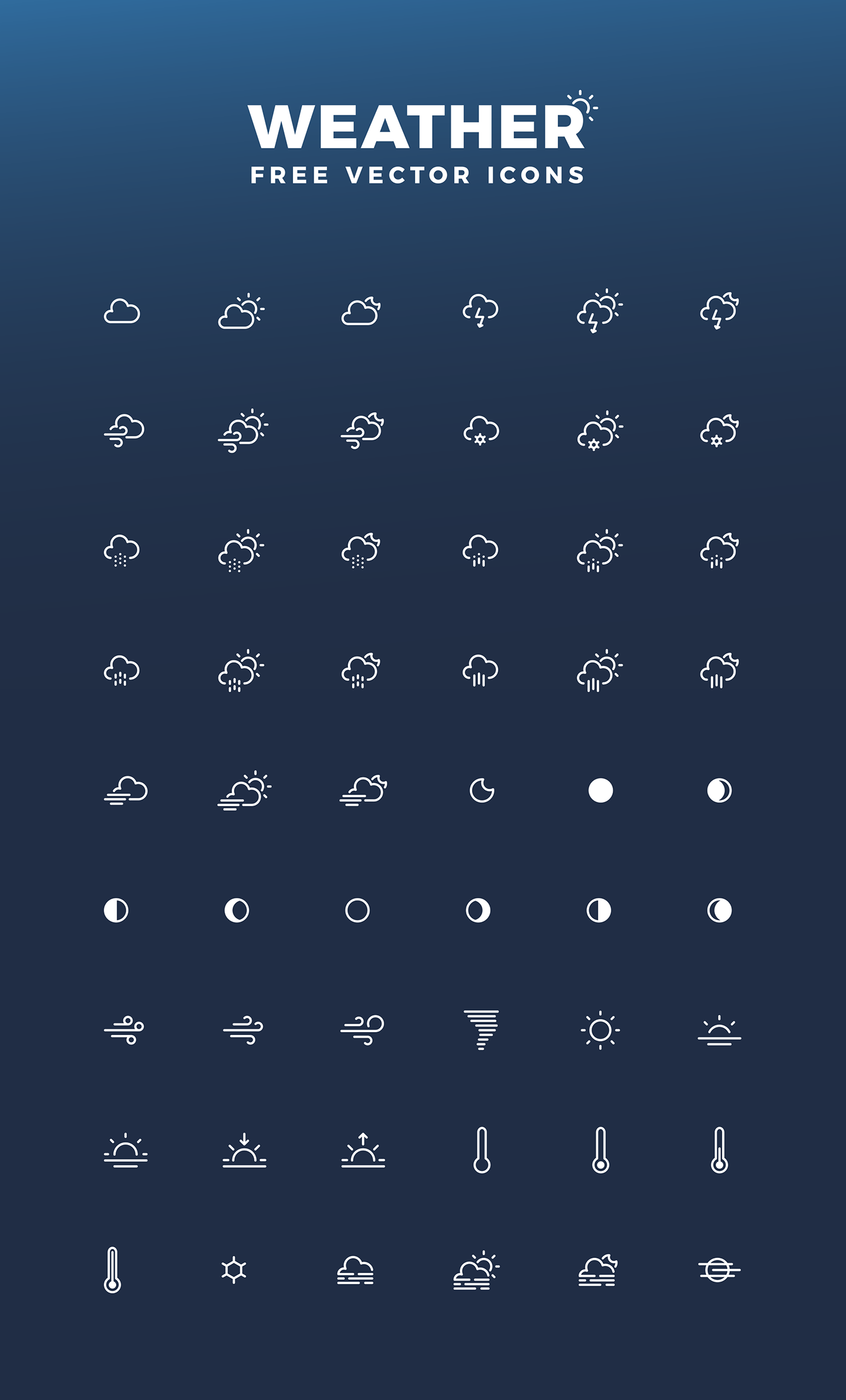 1400x2317 Free Weather Icon Sets You Can Download For Free