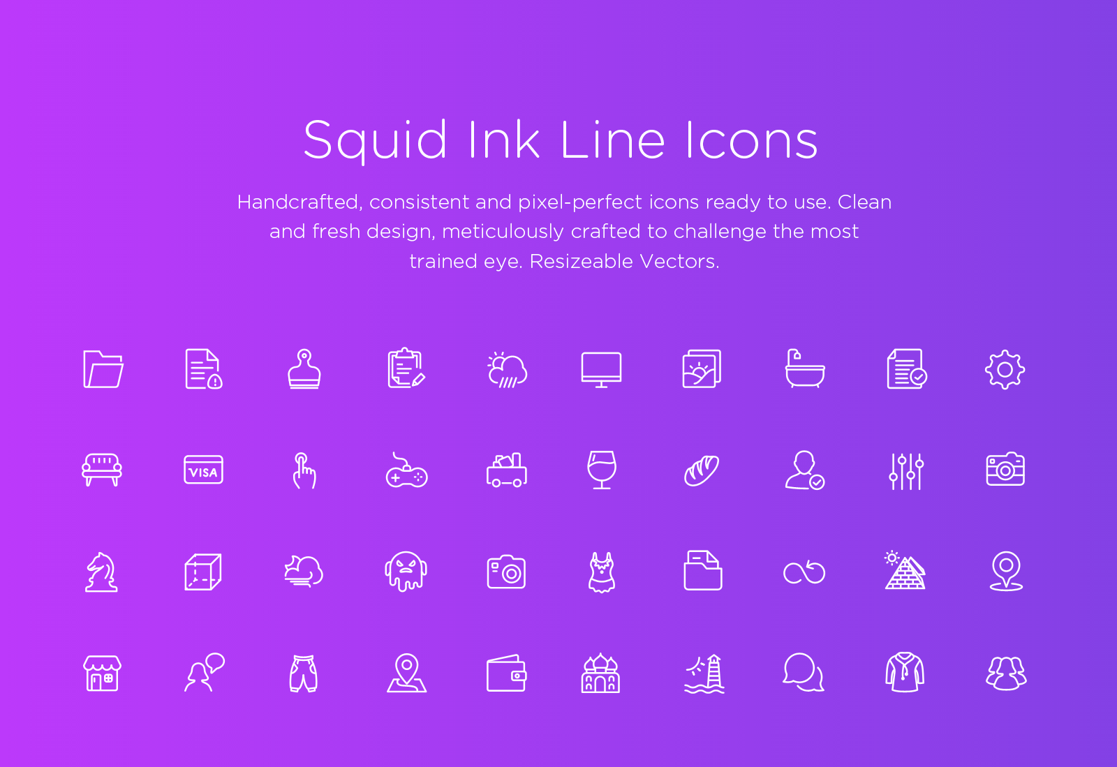 1600x1099 Squid Ink Professional Web Icons Free Line Icons