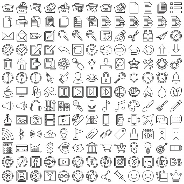Free Web Icon Sets at Vectorified.com | Collection of Free Web Icon ...