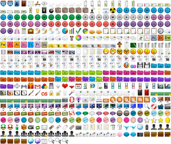600x504 Fabulous Free Photoshop Icon Sets