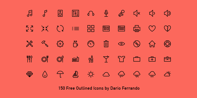800x400 Free Premium Icon Sets For Web Designers