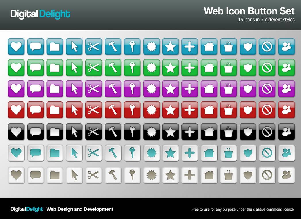 1048x762 Free Web Icon Buttons