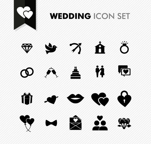 640x611 Free Wedding Icons For Your Design Projects Naldz Graphics