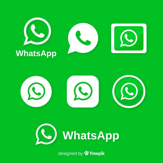 626x626 Whatsapp Icon Collection Vector Free Download