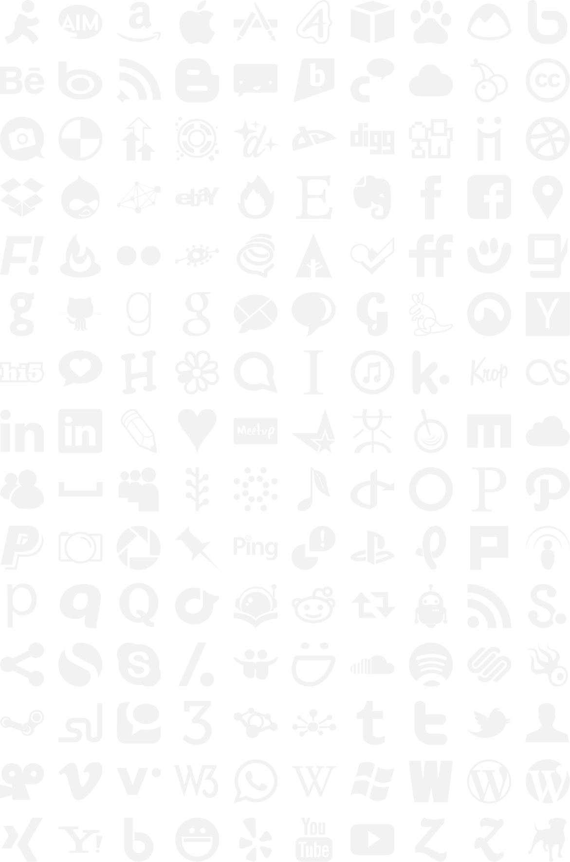 1171x1771 Download Less Social Icons Less Grey Png Black Png White Png