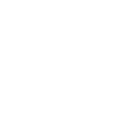 256x256 White Time Icon