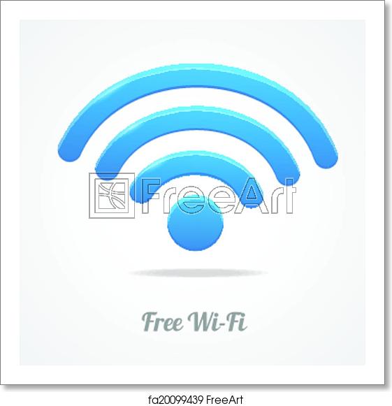 561x581 Free Art Print Of Wireless Network Symbol Wifi Icon Wireless