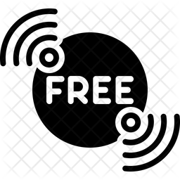 256x256 Free Wifi Icon Of Glyph Style