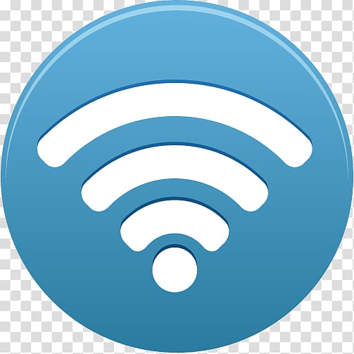 512x512 Blue And White Wifi Signal Symbol, Wi Fi Mobile Phone Icon