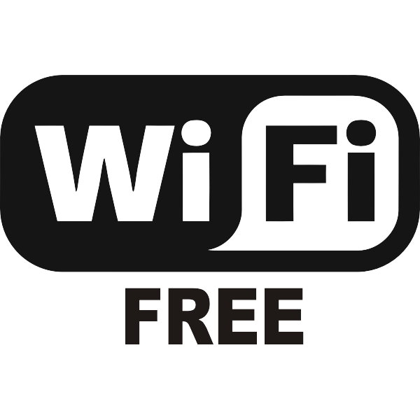 600x600 Wifi Icon Black Png Image