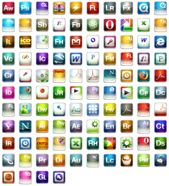 560x616 Windows Icons Image