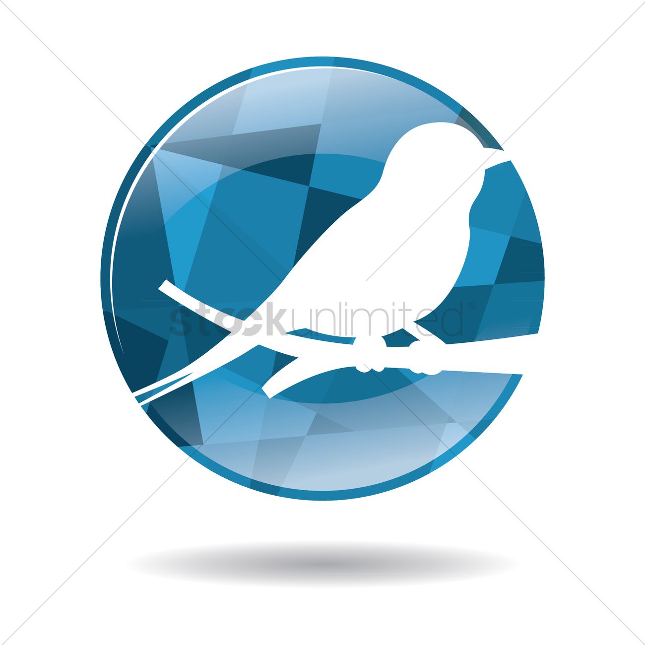 1300x1300 Free Bird Icon Vector Image