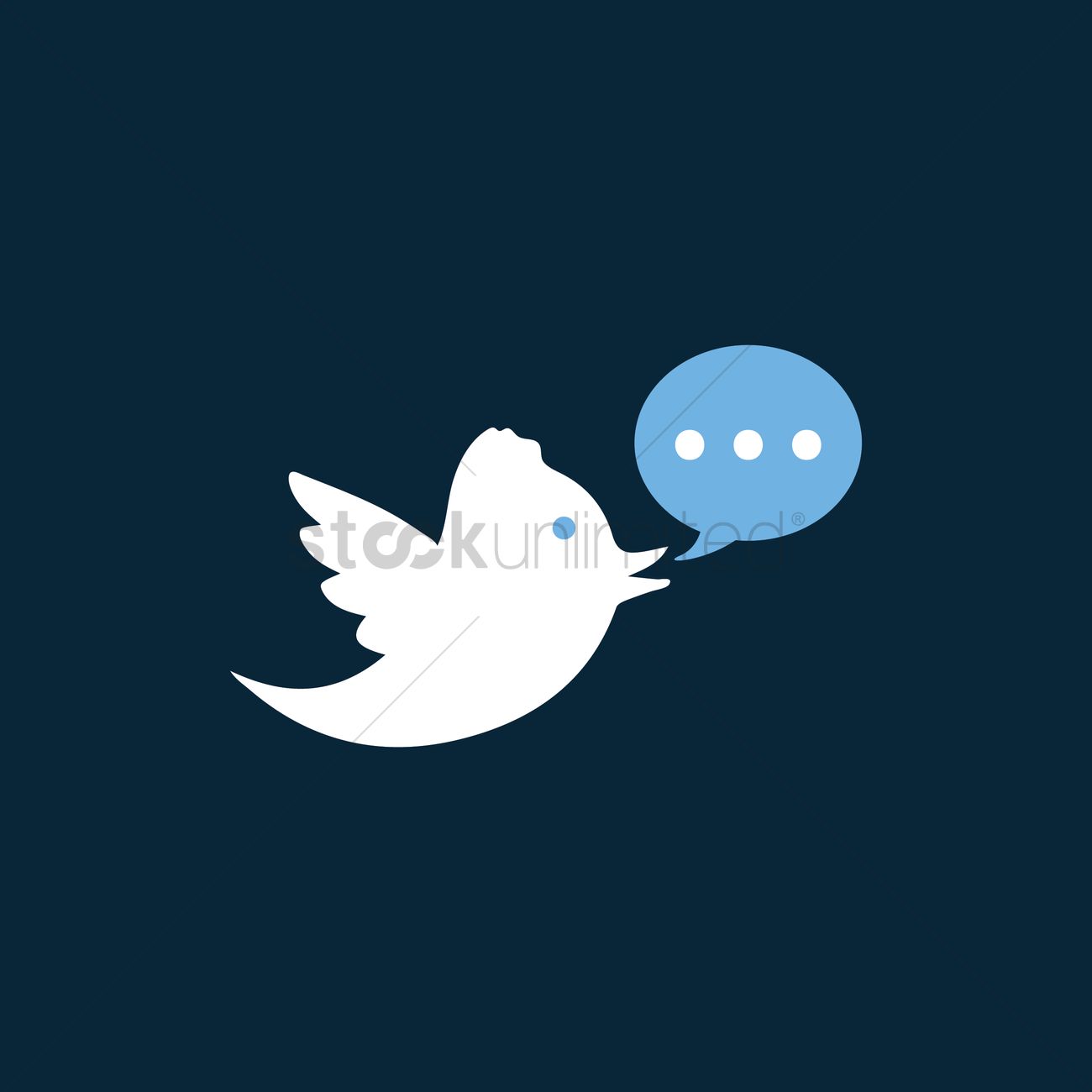 1300x1300 Free Bird Icon Vector Image