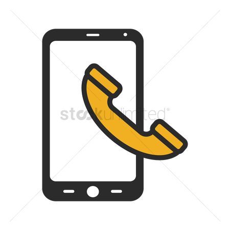 450x450 Free Cell Phone Icons Stock Vectors Stockunlimited