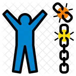 Freedom Icon Of Colored Outline Style 256x256 Freedom Icon Of Colored Outline Style