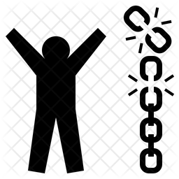 Freedom Icon Of Glyph Style 256x256 Freedom Icon Of Glyph Style