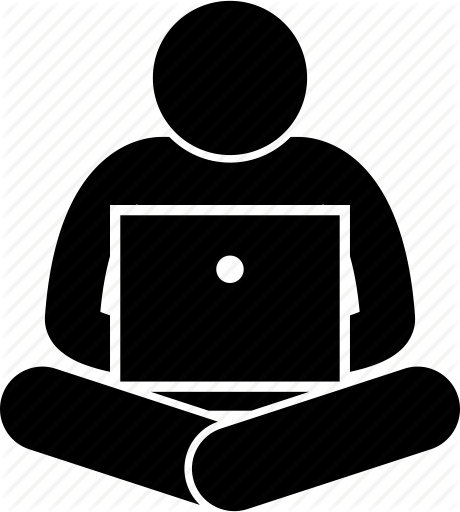 460x512 Freelance, Freelancer, Laptop, Work, Working Icon