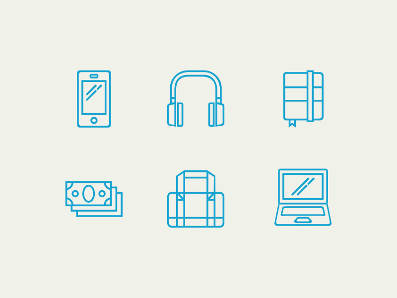 800x600 Freelance Icon Set