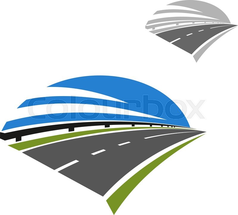 Speed Freeway Icon With Guardrail And Stock Vector Colourbox 800x725 Speed Freeway Icon With Guardrail And Stock Vector Colourbox