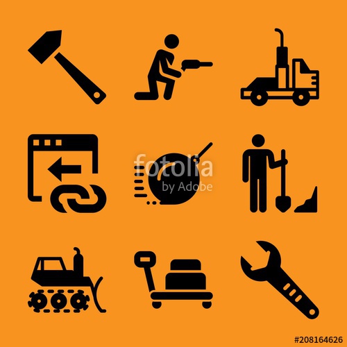Freeway, Digging, Graphic, White, Wood And Power Icon Vector Set 500x500 Freeway, Digging, Graphic, White, Wood And Power Icon Vector Set