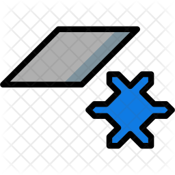 256x256 Freeze Icon Of Colored Outline Style