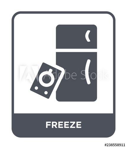 430x500 Freeze Icon Vector