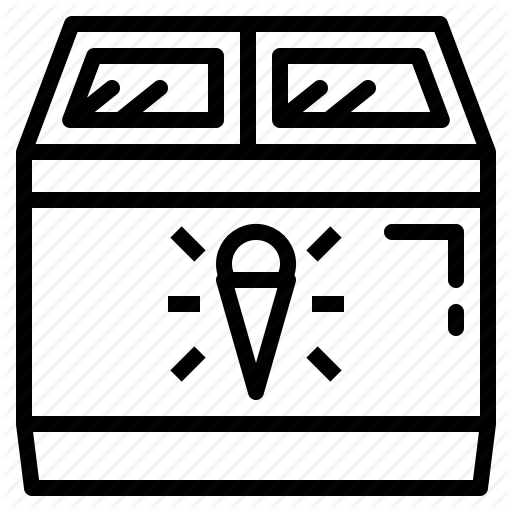 512x512 Freezer, Ice Cream Icon