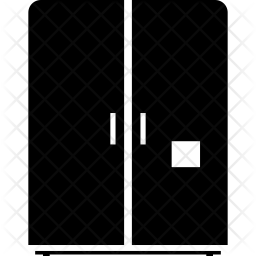 256x256 Freezer Icon Of Glyph Style
