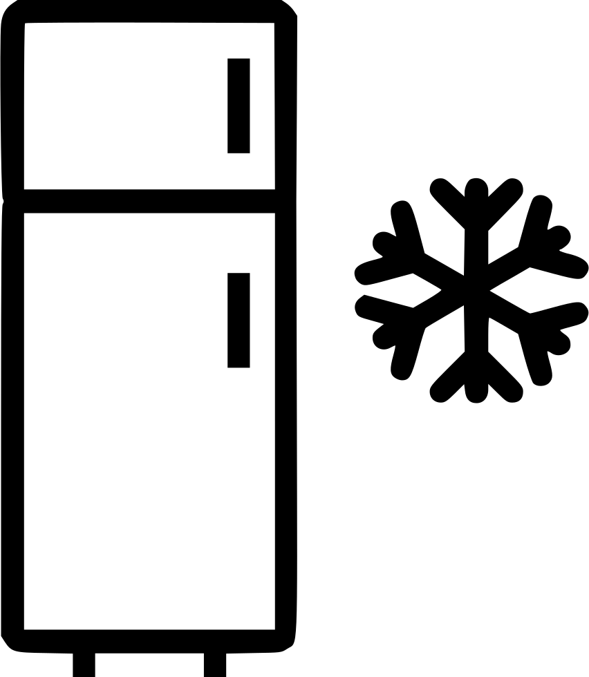 852x980 Refrigerator Fridge Snowflake Freezer Png Icon Free Download