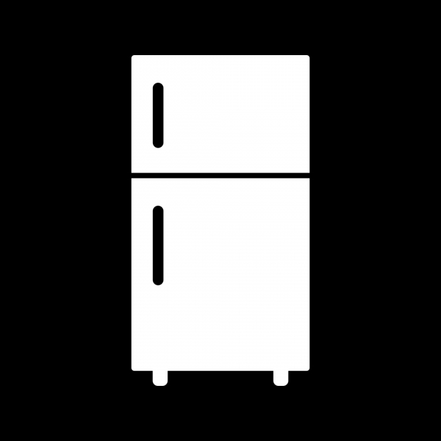 640x640 Vector Fridge Icon, Fridge, Refrigerator, Freezer Png And Vector