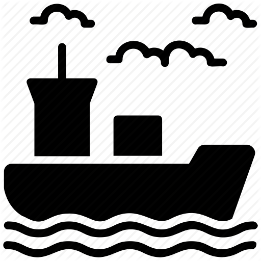 512x512 Cargo Ship, Overseas Delivery Service, Sea Trade, Seatrade, Ship