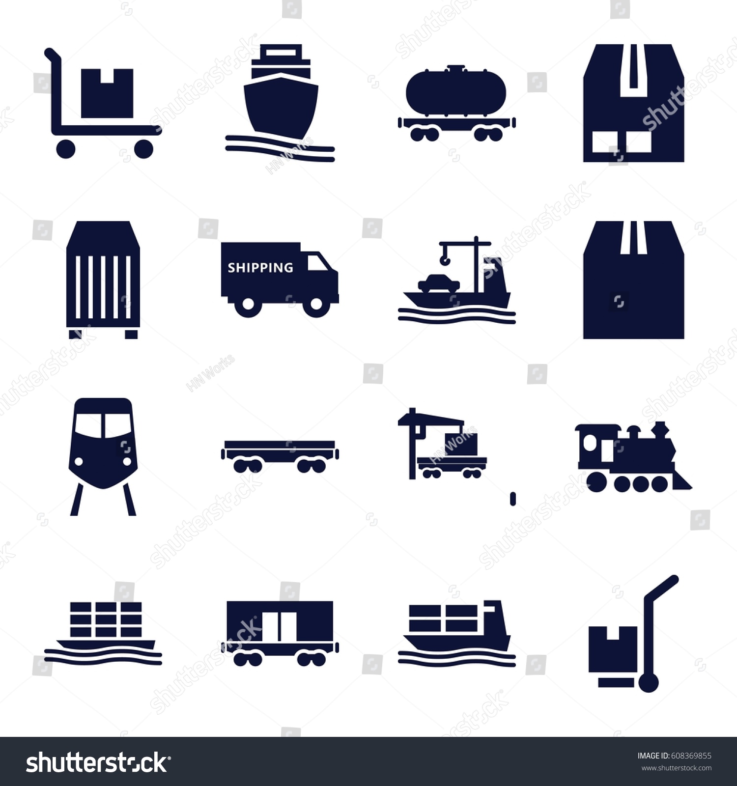 1500x1600 Freight Icon