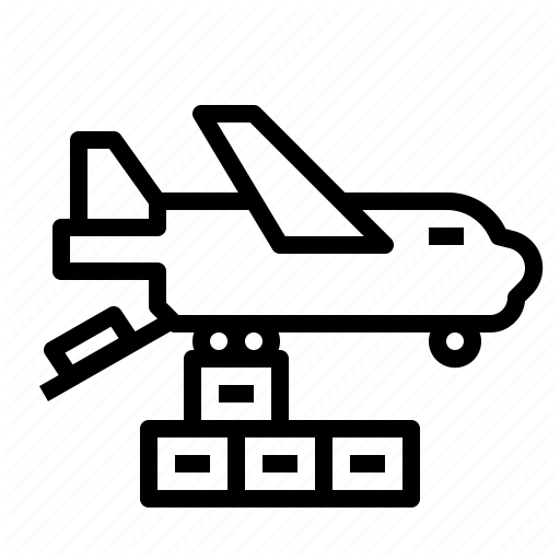 512x512 Air, Cargo, Delivery, Freight Icon