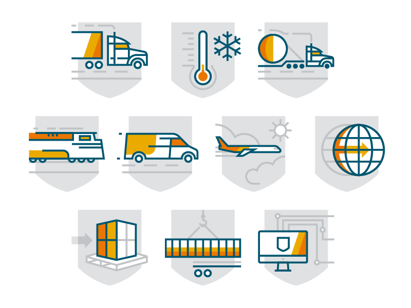 800x600 Freight Icons