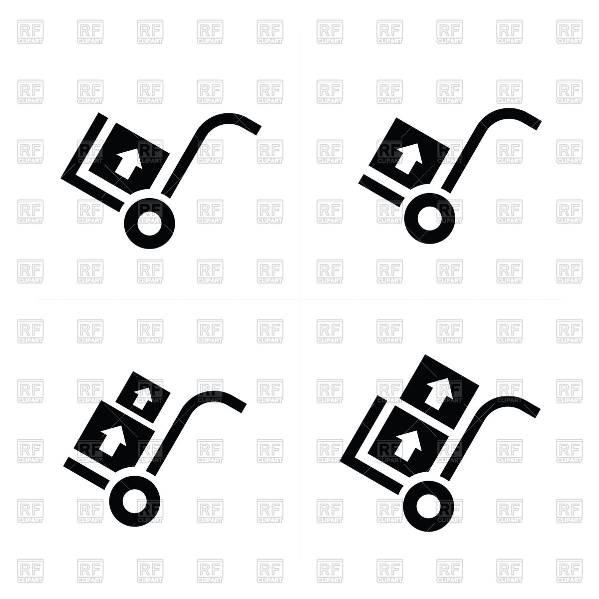 1200x1200 Freight Cart Icon Vector Image Of Signs, Symbols, Maps Iconmama