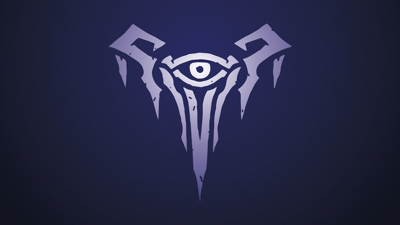 1280x720 Blue Tribal League Of Legends Glow Graphics Freljord Frostguard