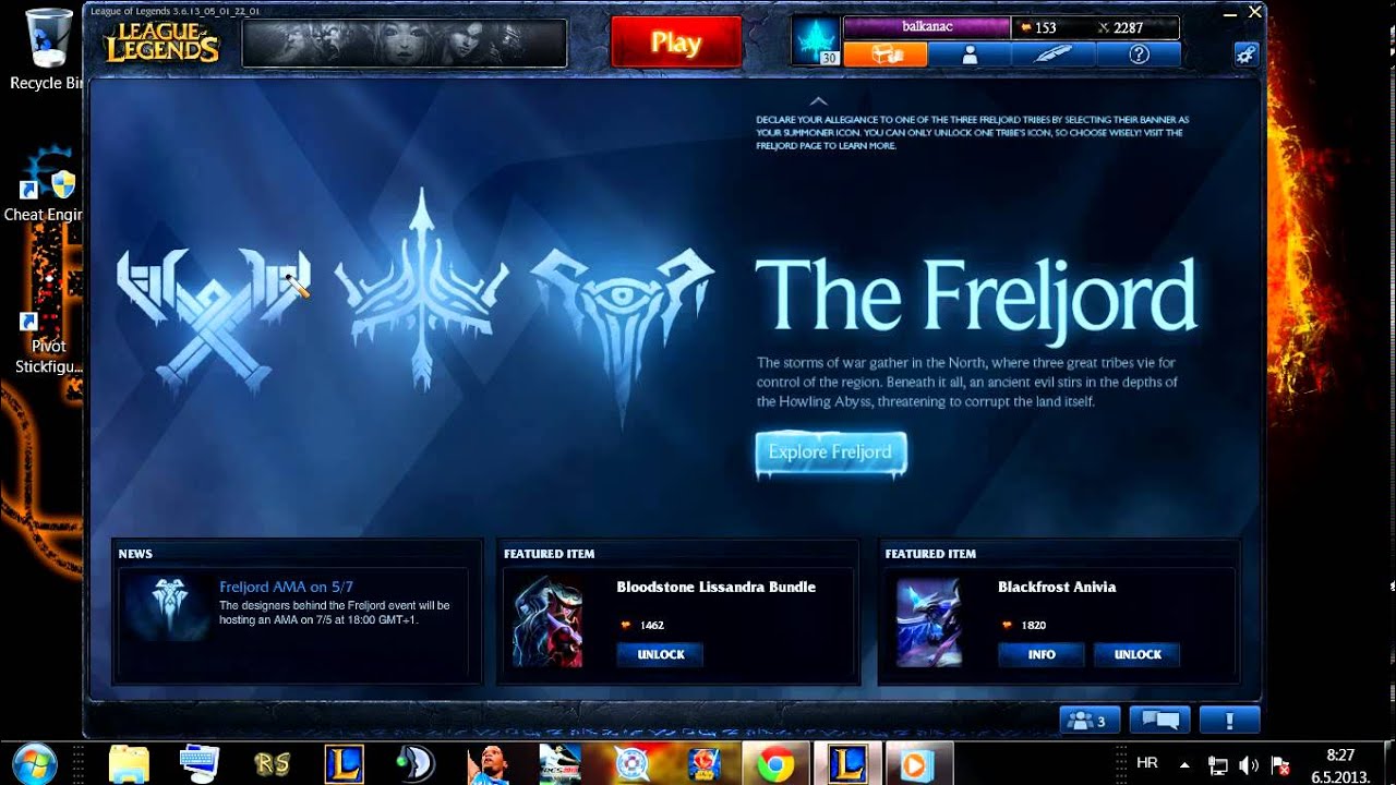 1280x720 How To Get Freljord Icon!!!!!